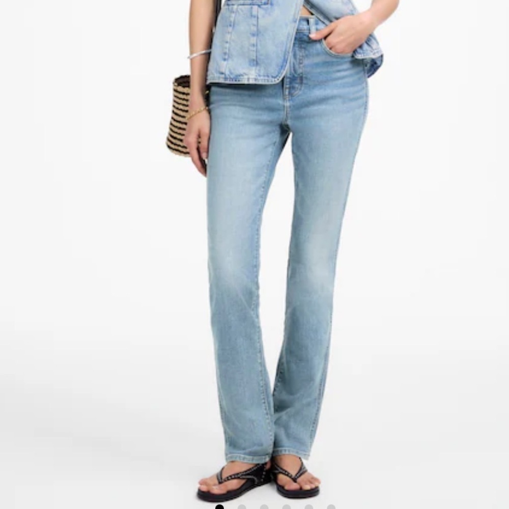Madewell Classic Light Blue Madewell Stovepipe Women's Jeans